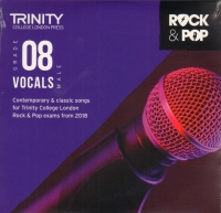 Trinity Rock & Pop 2018 Vocals Grade 8 Male Cd Sheet Music Songbook