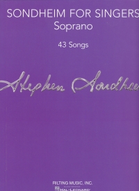 Sondheim For Singers Soprano Sheet Music Songbook