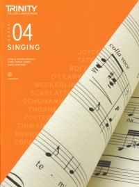 Trinity Singing 2018-2023 Grade 4 + Cd Sheet Music Songbook