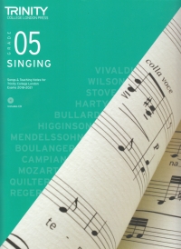 Trinity Singing 2018-2023 Grade 5 + Cd Sheet Music Songbook