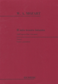 Mozart Il Mio Tesoro Intanto Don Giovanni Ten & Pf Sheet Music Songbook