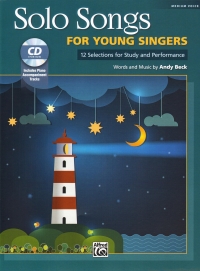 Solo Songs For Young Singers Beck + Cd Sheet Music Songbook