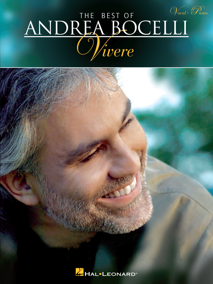 Andrea Bocelli Vivere The Best Of Sheet Music Songbook
