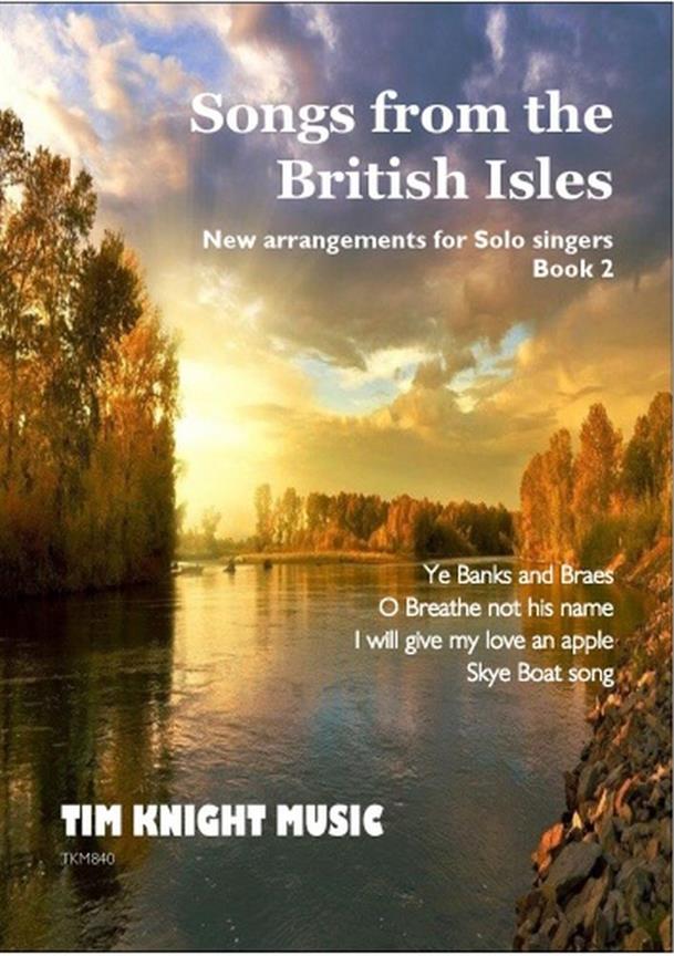 Folk Songs From The British Isles 2 Medium Voice Sheet Music Songbook