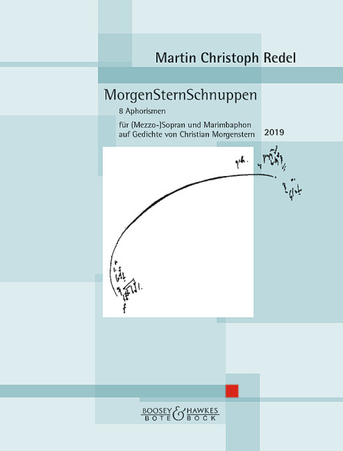 Redel Morgensternschnuppen Op95 Soprano & Marimba Sheet Music Songbook