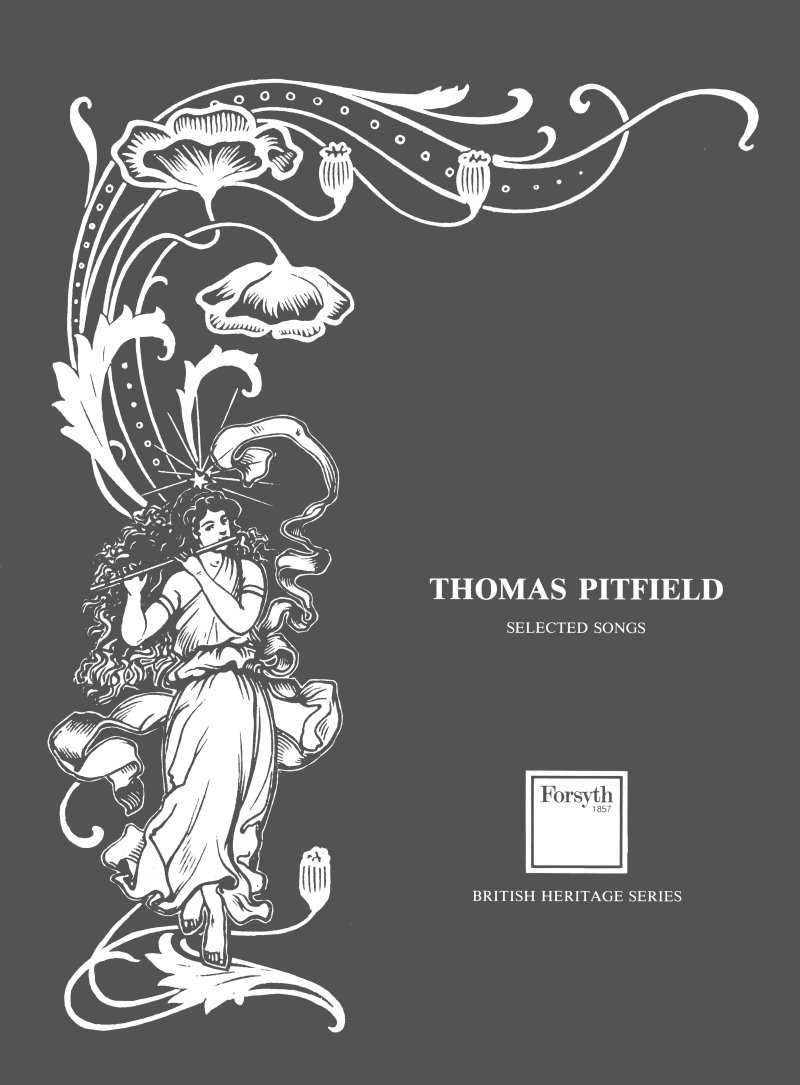Thomas Pitfield Selected Songs Sheet Music Songbook
