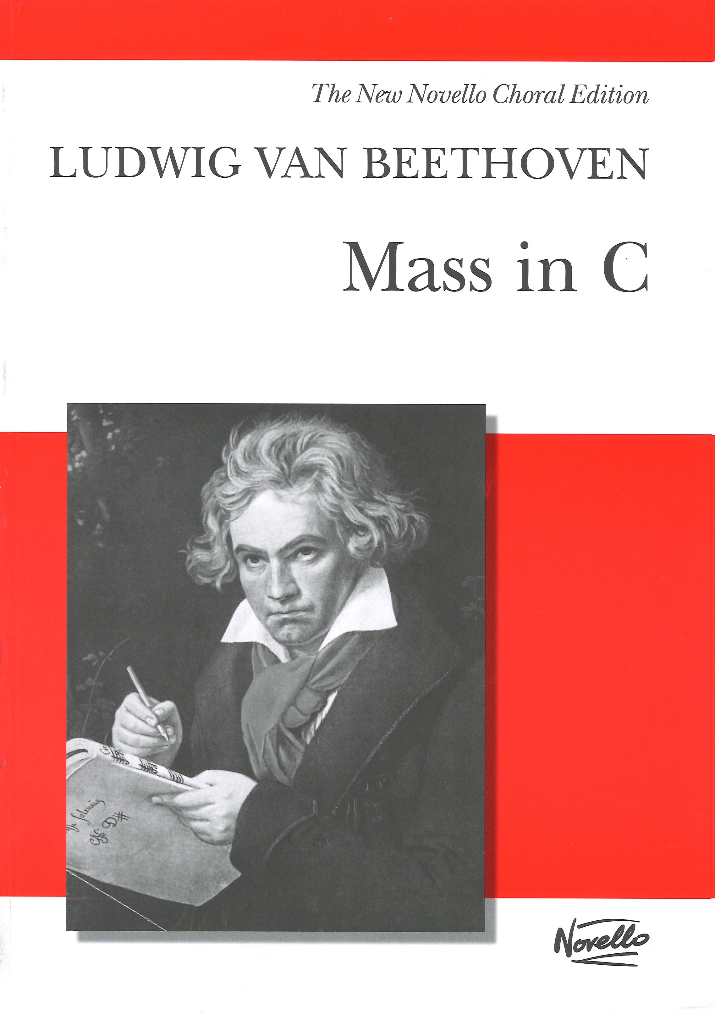 Beethoven Mass C Latin Sheet Music Songbook