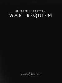 Britten War Requiem Op66 Vocal Score Sheet Music Songbook