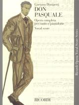 Donizetti Don Pasquale Italian/english Vocal Score Sheet Music Songbook