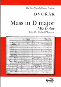 Dvorak Mass D Vocal Score Sheet Music Songbook