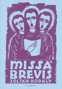 Kodaly Missa Brevis Vocal Score Sheet Music Songbook