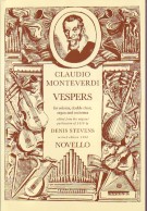 Monteverdi Vespers Stevens Lat Double Choir Satb Sheet Music Songbook