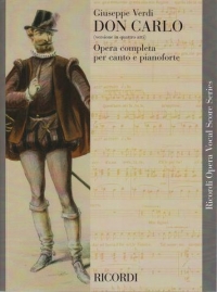 Verdi Don Carlo Vocal Score Sheet Music Songbook