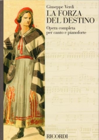 Verdi La Forza Del Destino Vocal Score Sheet Music Songbook
