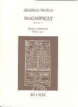 Vivaldi Magnificat Rv610a-611 Vocal Score Sheet Music Songbook