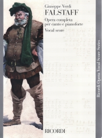 Verdi Falstaff  Vocal Score Sheet Music Songbook