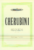 Cherubini Requiem Cmin Vocal Score Sheet Music Songbook