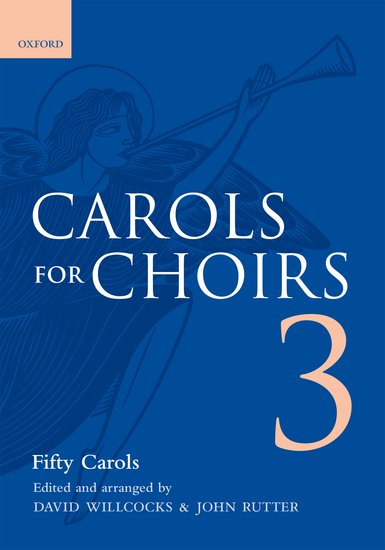 Carols For Choirs 3 Paperback Satb Blue Sheet Music Songbook