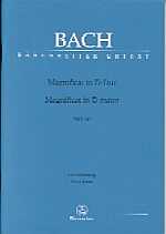 Bach Magnificat D Bwv243 Muller Vocal Score Latin Sheet Music Songbook