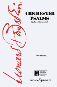 Bernstein Chichester Psalms Vocal Score Sheet Music Songbook