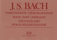 Bach Four Part Chorales Sheet Music Songbook