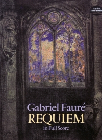 Faure Requiem Full Score Sheet Music Songbook