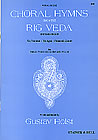 Holst Choral Hymns From Rig Veda Second Group Ssa Sheet Music Songbook