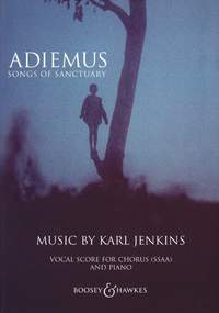 Adiemus Songs Of Sanctuary Jenkins Vocal Score Sheet Music Songbook