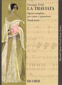 Verdi La Traviata Eng/it Vocal Score Machlis Sheet Music Songbook