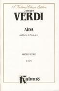 Verdi Aida It/eng Chorus Parts Sheet Music Songbook