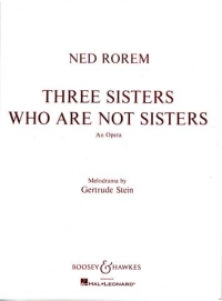 Rorem Three Sisters Who Are Not Sisters Vsc Sheet Music Songbook