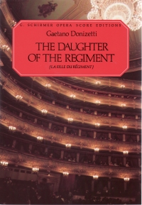 Donizetti Daughter Of The Regiment French/english Sheet Music Songbook