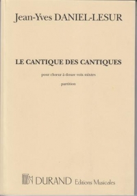 Daniel-lesur Cantique Des Cantiques Sssaaatttbbb Sheet Music Songbook