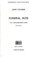 Funeral Ikos Tavener Ssatbb Sheet Music Songbook