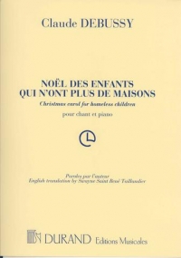 Debussy Noel Des Enfants Vocal Score Sheet Music Songbook