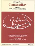 Verdi I Masnadieri Italian Vocal Score Sheet Music Songbook