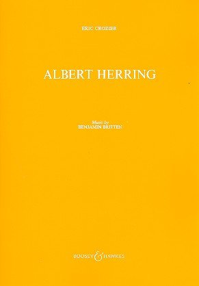 Britten Albert Herring Op39 Libretto Sheet Music Songbook