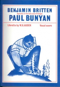 Britten Paul Bunyan Op17 Vocal Score Sheet Music Songbook