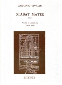 Vivaldi Stabat Mater Rv621 (malipiero) Vocal Score Sheet Music Songbook