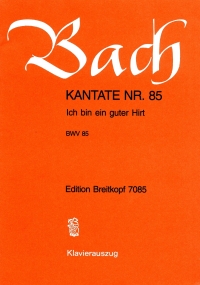 Bach Cantata Bwv 85 Ich Bin Ein Guter Hirt Sheet Music Songbook
