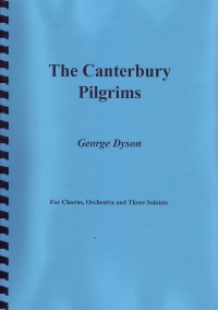 Dyson Canterbury Pilgrims Vocal Score Sheet Music Songbook