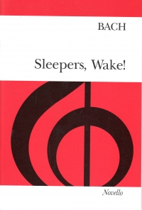 Bach Sleepers Wake Vocal Score Sheet Music Songbook