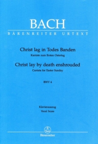 Bach Cantata Bwv 4 Christ Lag In Todesbanden Sheet Music Songbook