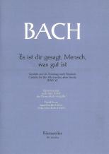 Bach Cantata Bwv 45 Es Ist Dir Gesagt Mensch Was Sheet Music Songbook