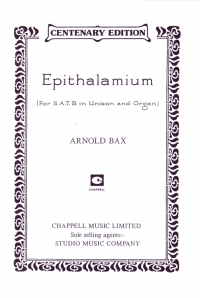 Bax Epithalamium Sheet Music Songbook