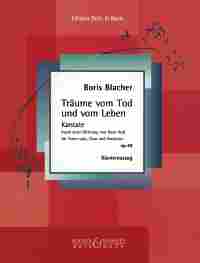 Blacher Traume Vom Tod Und Vom Leben Sheet Music Songbook
