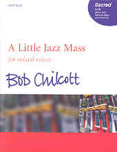 Chilcott Little Jazz Mass Satb Vocal Score Sheet Music Songbook