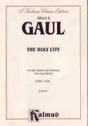 Gaul Holy City Choral Score Sheet Music Songbook