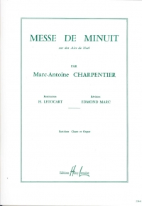Charpentier Messe De Minuet Vocal Score Sheet Music Songbook
