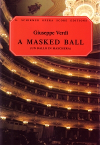 Verdi Ballo In Maschera Vocal Score P/b Sheet Music Songbook